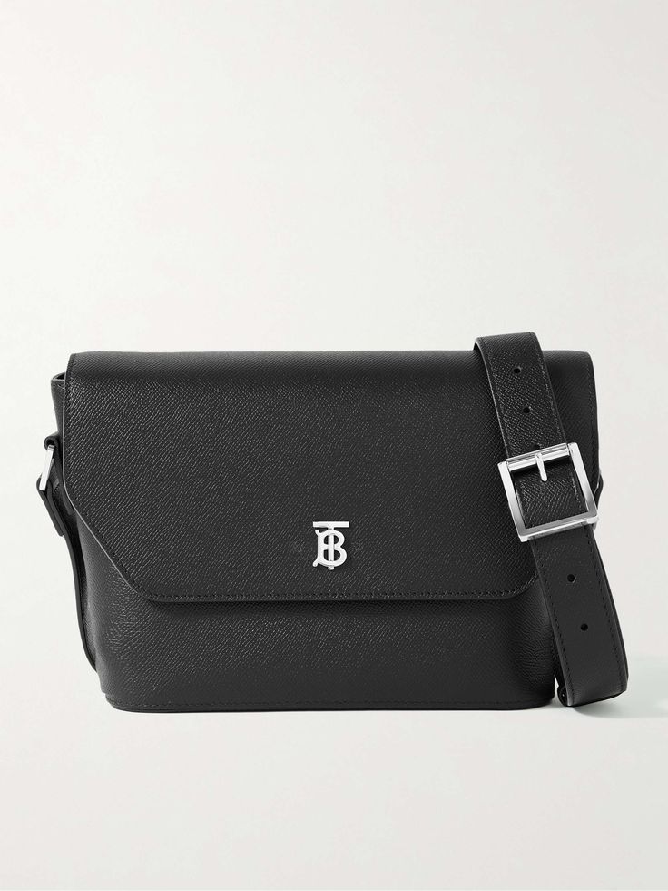 Shop BURBERRY Full-Grain Leather Messenger Bag, Explore the latest in-season BURBERRY collection today on MR PORTER Messenger Bag For Men, Messenger Bag Men, Weekend Style, Leather Messenger Bag, Leather Messenger, Burberry Bag, Mr Porter, Full Grain Leather, Tom Ford