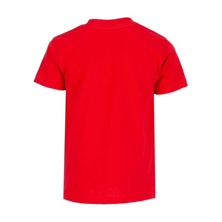 Simple t-shirts for easy styling. Built comfortably with 100% cotton, these t-shirts have a crewneck, breathable feel, and a regular fit for a wide range of motion. These Pro Club Solid Crew Neck t-shirts for youth come in all your favorite colors to match all of your fits. Classic crewneck with a relaxed collar for comfort. Medium-weight natural 100% USA cotton is breathable and keeps you comfortable all day long. Regular fit sits slightly loose on the body for a wide range of motion. Double-ne Red Crew Neck Graphic Tee, Red Graphic Tee With Crew Neck, Sporty Solid Color Crew Neck Polo Shirt, Red Graphic Tee With Short Sleeves, Sporty Red Crew Neck T-shirt, Cotton Crew Neck Polo Shirt For Streetwear, Relaxed Fit Crew Neck Polo Shirt For Streetwear, Sporty Red Short Sleeve Polo Shirt, Red Graphic Cotton Polo Shirt