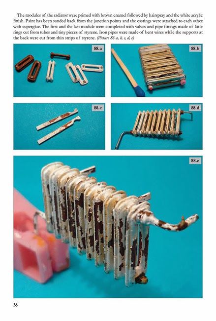 the instructions for how to make a miniature radiator