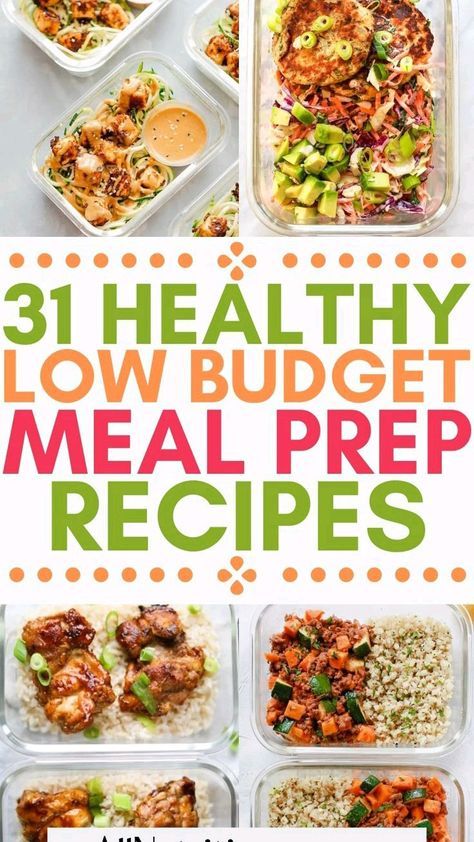 Budget Meal Prep, Cheap Meal Prep, Low Budget Meals, Cheap Meal, Budget Family Meals, Ways To Eat Healthy, Meal Prep Recipes, Favorite Recipes Dinner, Prep Recipes