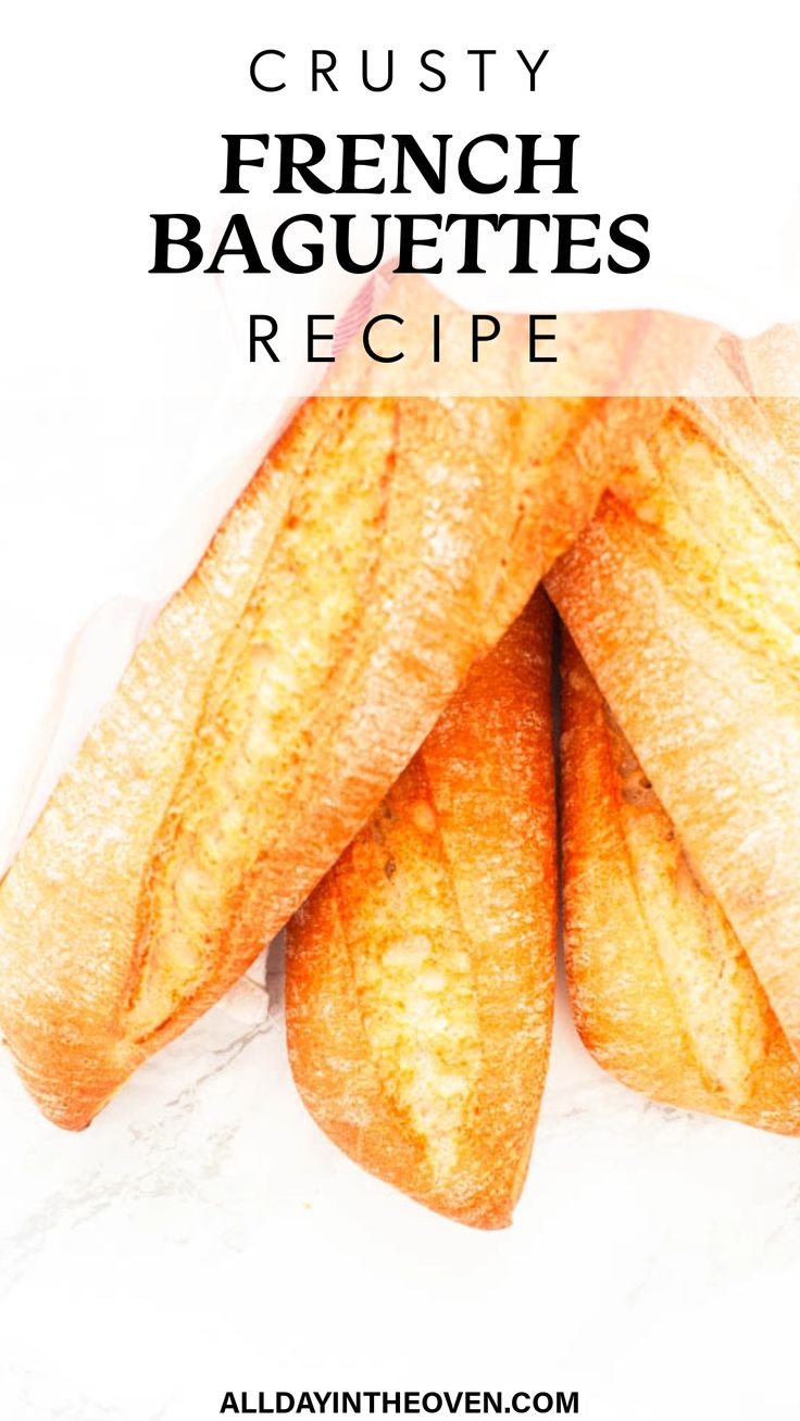 Crusty French Baguette Recipe Crusty French Bread Recipe Baguette, Bread Baguette Recipes, Authentic French Bread Recipe, Overnight Baguette Recipe, Homemade French Bread Recipes, Crunchy Baguette Recipe, Panera French Baguette Recipe, Easy Baguette Recipe Simple, Easy French Bread Recipes For Beginners