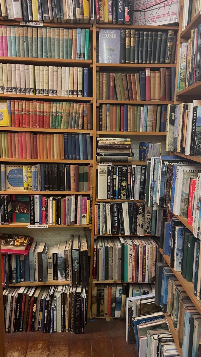 A shelf full of secondhand books Bookshop Aesthetic, Book Vibe, Secondhand Bookshop, Bookshop Café, Background References, Book Shops, Shopping Aesthetic, Essay Writing Skills, Book Shop