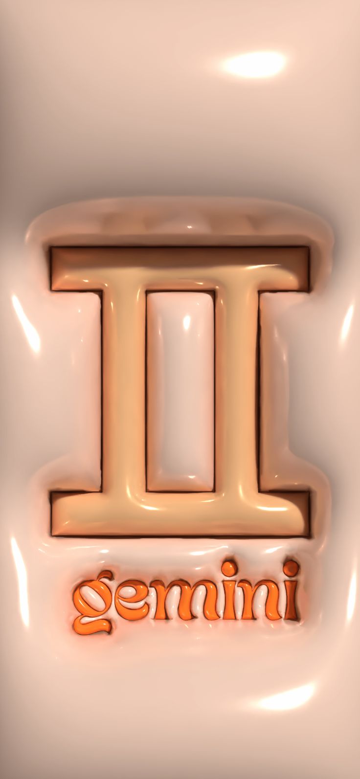 the letter i is made up of letters and numbers with orange lettering on white background