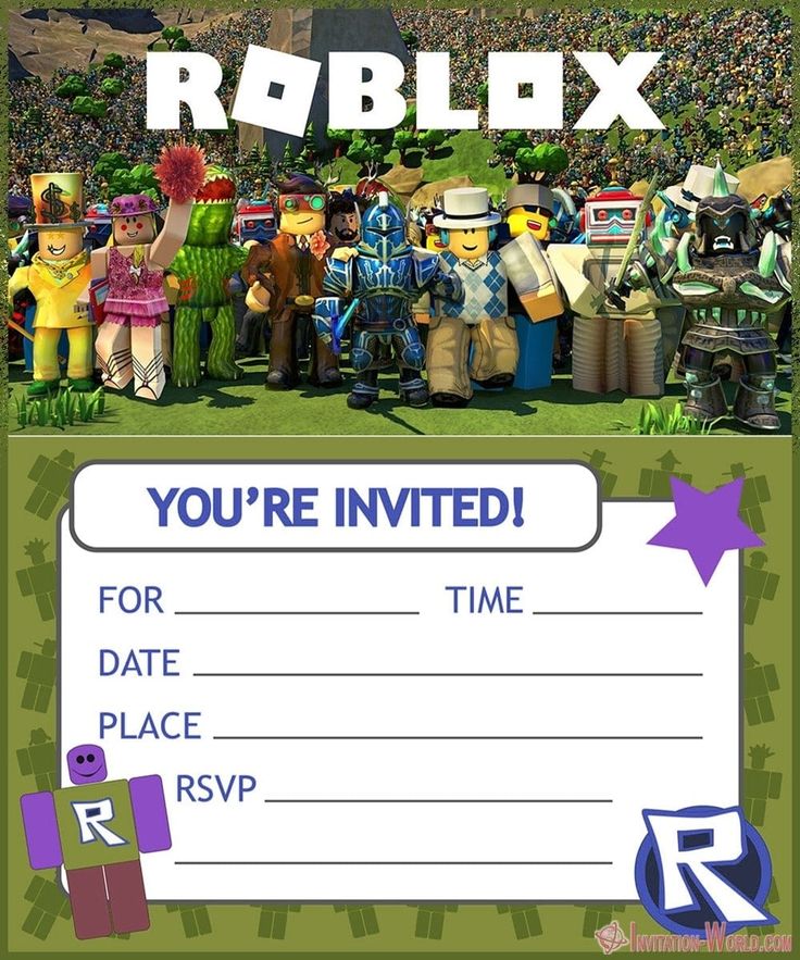 an image of a toy story birthday party with the characters from roblox on it