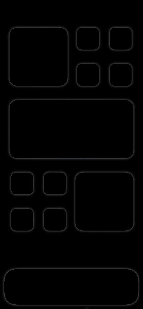 a black background with squares and rectangles