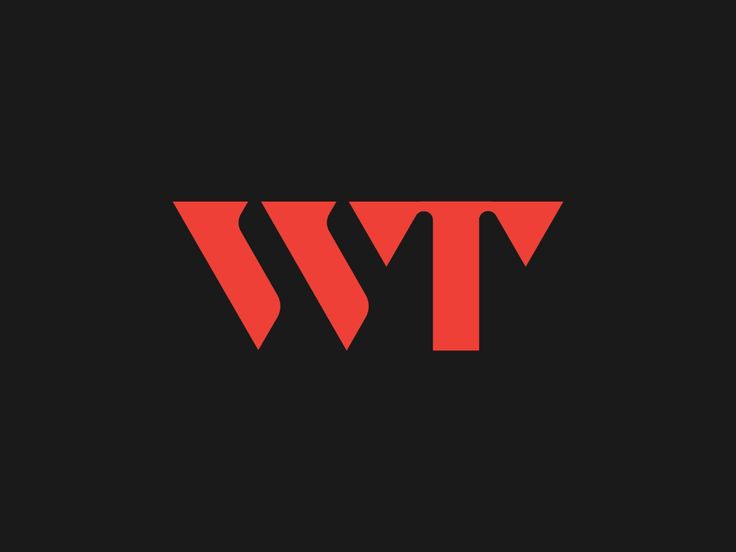 the letter w is made up of red and black letters on a black background,