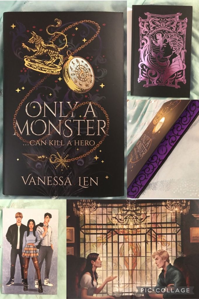 the book cover for only a monsterer can kill a hero by vanessa len