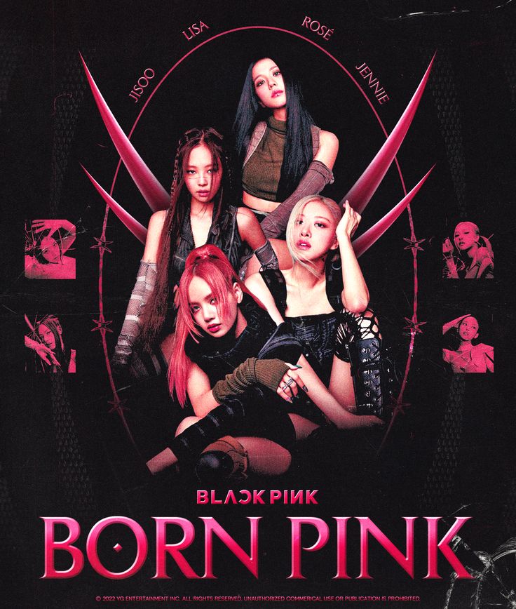 the movie poster for born pink