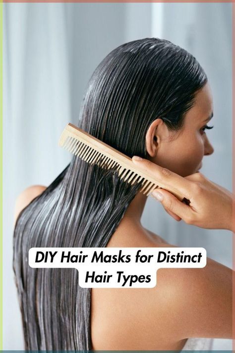 Homemade Hair Masks, Unicorn Hair Color, Homemade Hair Mask, Diy Hair Masks, Homemade Hair, Hair Concerns, Hair Masks, Homemade Hair Products, Different Hair Types