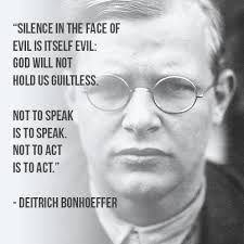 a black and white photo with a quote on it that says,'science in the face of evil is itself evil god will not hold us guiltless