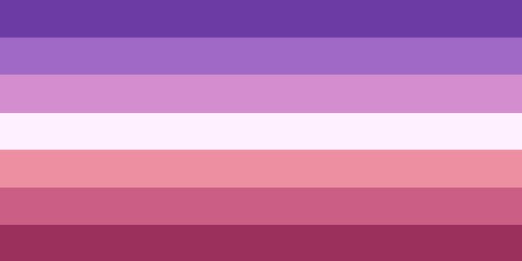 an image of the flag of the united states in shades of pink, purple and blue