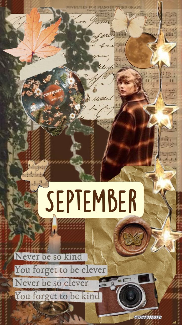 a collage of photos with the words november written on it and an image of a woman holding a camera