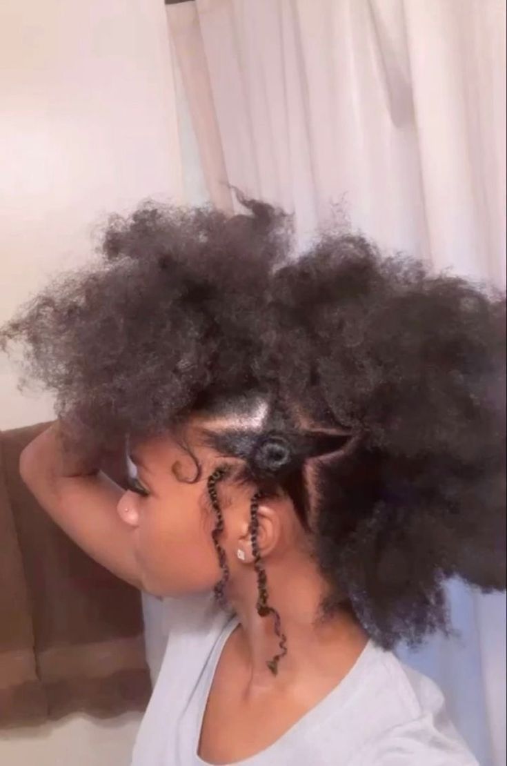 Unique Natural Hairstyles Black Women, Winx Faries, Natural Short Hairstyles For Black Women, Protective Hairstyles For Natural Hair, Quick Natural Hair Styles, Hairdos For Curly Hair, 4c Hair, Natural Hair Styles Easy, Natural Hair Updo