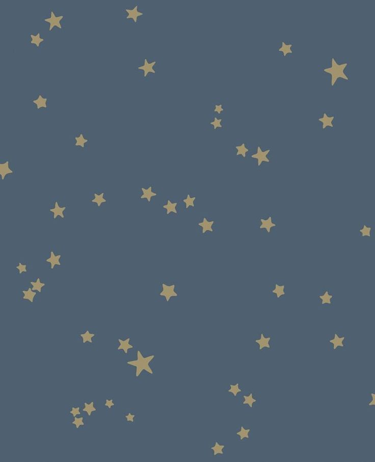 gold stars on a dark blue background