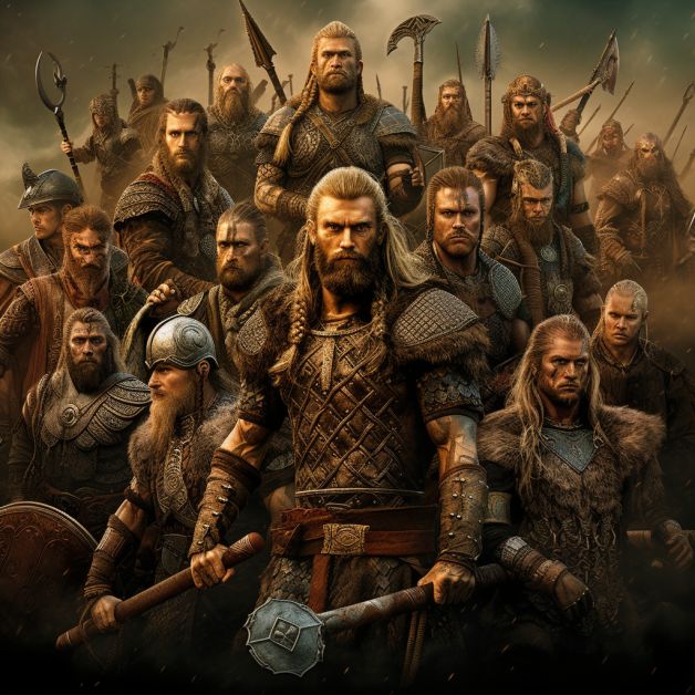 15 Famous Vikings Warriors You Need to Know About Rollo Lothbrok, Viking Warrior Men, Rollo Vikings, Danish Vikings, Viking Pictures, Ac Valhalla, Erik The Red, Sons Of Ragnar, Norwegian Vikings