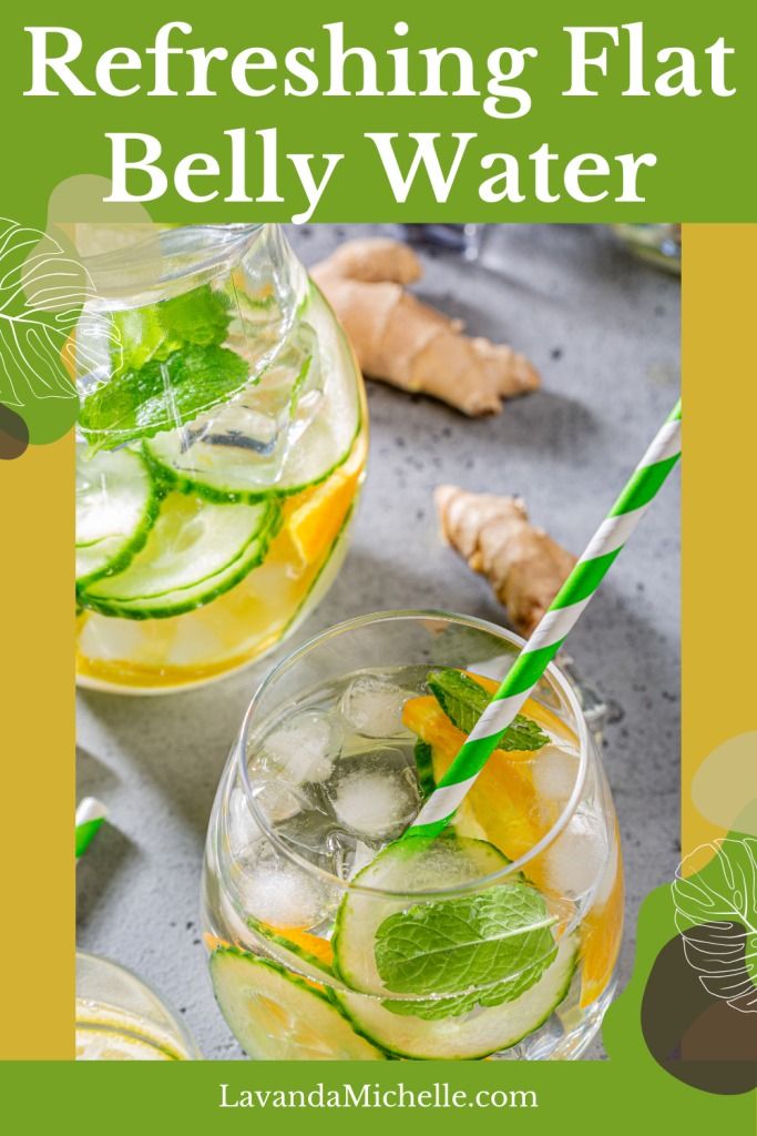 Refreshing Flat Belly Water: My Secret Weapon for Burning Belly Fat - LavandaMichelle Detox Water For Belly Fat Loss, Cucumber Water Recipe, Flat Belly Water, Flat Belly Detox Water, Fat Burning Water, Flat Tummy Water, Sassy Water, Flatten Belly, Lemon Cucumber