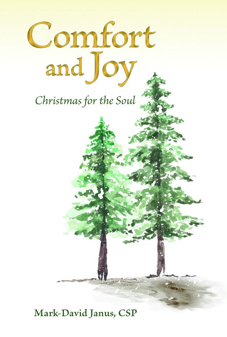 the cover of comfort and joy christmas for the soul by mark david janus, csp