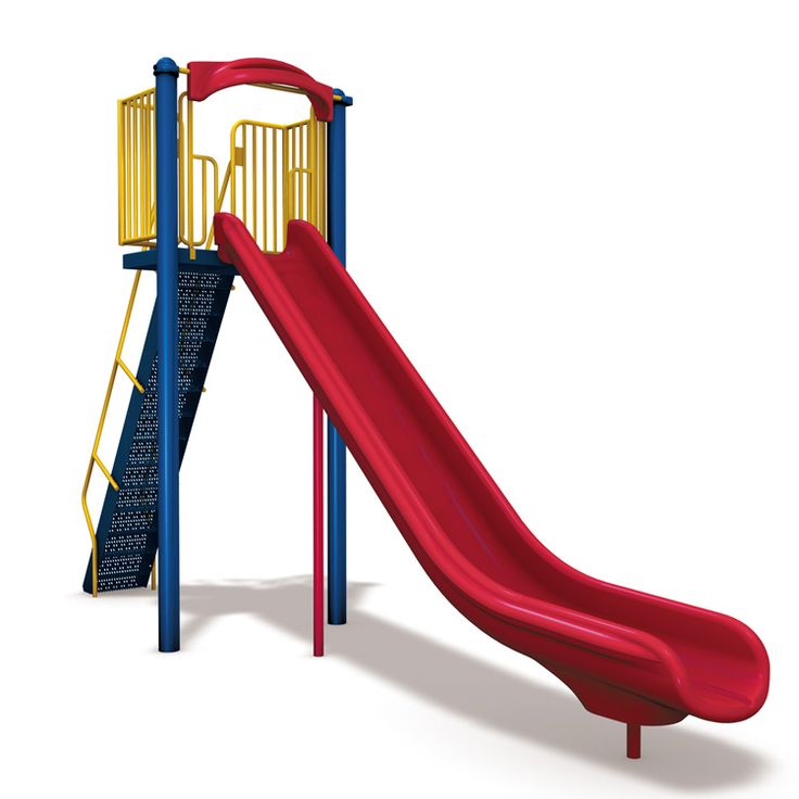 a red and blue slide is in front of a white background that has an empty area for the slide to be placed on