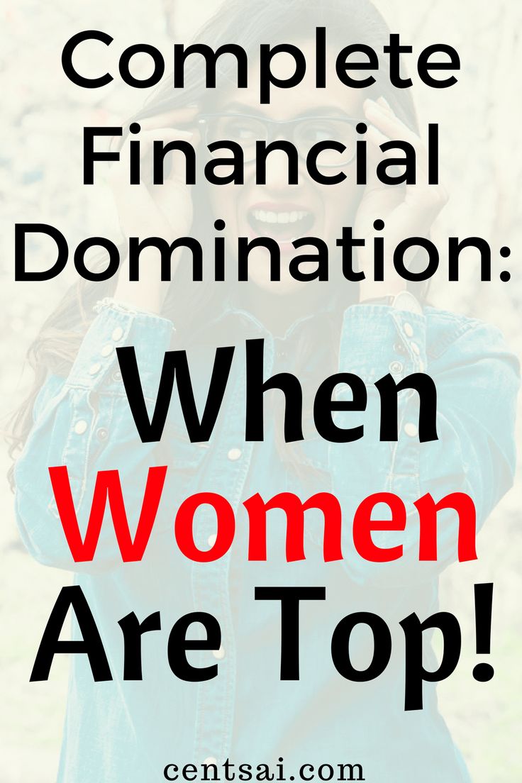 a woman holding her hands up to her face with the words, complete financial determination when women are top