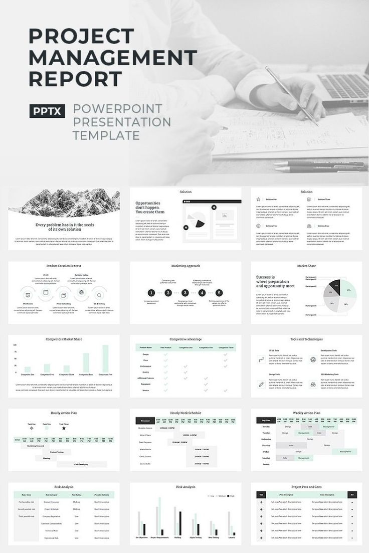 Project Management Report PowerPoint template Marketing Report Template, Management Report, Planning Excel, Report Powerpoint, Ms Project, Project Report, Agile Project Management, Excel Tips, Project Management Templates