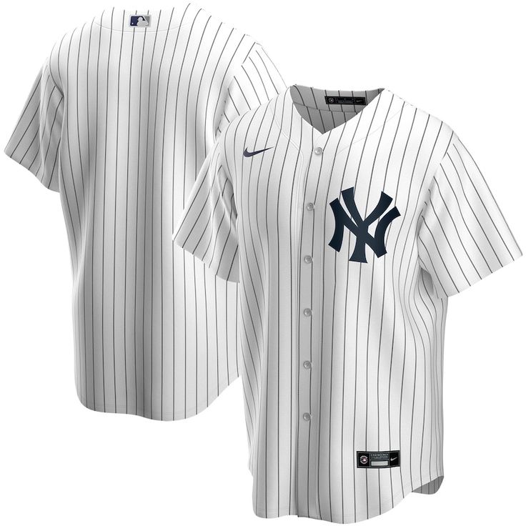 Men's New York Yankees Nike White Home Replica Team Jersey New York Yankees Jersey, Yankees Jersey, Yankees Fan, Personalized Jersey, Base Ball, Derek Jeter, Team Jersey, Custom Jerseys, White Jersey