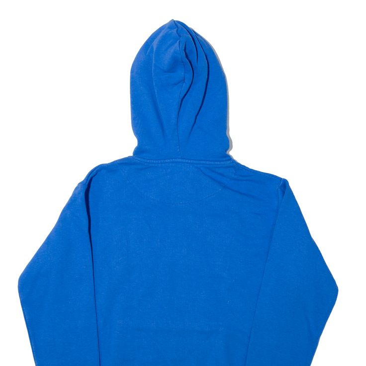 Item is in good used condition. >Size: XXS >Armpit To Armpit: 23" >Armpit To Cuff: 23" >Collar To Hem: 25" Blue Hip Hop Hoodie For Winter, Hip Hop Style Blue Hoodie For Winter, Hip Hop Blue Hoodie For Winter, Blue Hip Hop Sweatshirt For Streetwear, Blue Long Sleeve Hip Hop Hoodie, Blue Hooded Sweatshirt For Streetwear, Blue Hip Hop Hoodie, Blue Hooded Sweatshirt For Winter, Blue Hooded Winter Sweatshirt