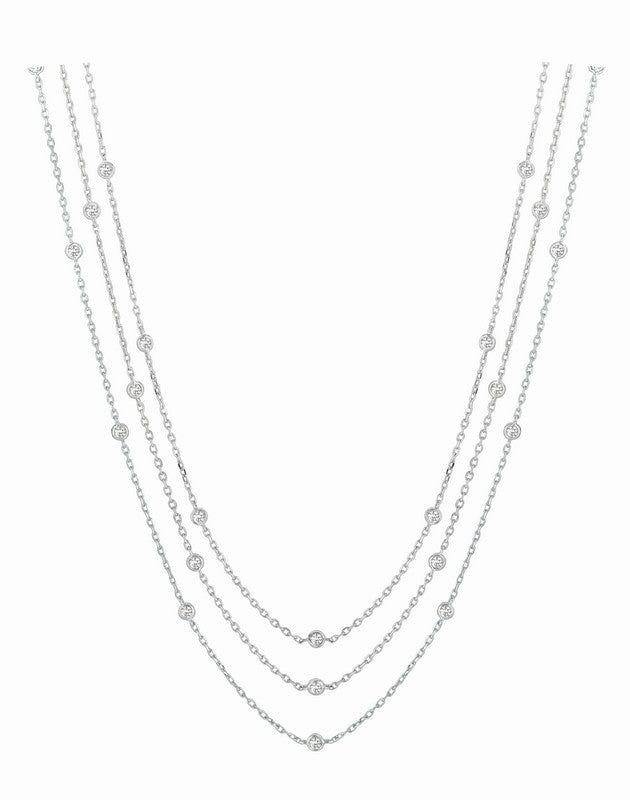 Bezels Style Code# N5154.03W_NK Setting: Bezels Dimensions: 1/10 inch in width of each strand, 16, 18, 20 inches in length Diamond 1: Diamond Shape 1: Round Qty of Diamond 1: 42 Setting 1: Bezels Total Dia Weight: 1.55 Clarity: SI2 Color: G-H Gold Karat: 14K Color 2: White Approxe WT Grams: 8.20 Diamond Jewelry Store, Rose Gold Chain, Best Diamond, Diamond Shape, Color 2, 10 Inch, Diamond Shapes, Gold Chains, Diamond Jewelry