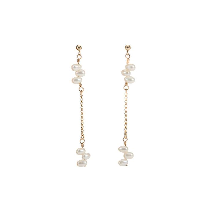 pearl hoops, pearl drop hoops, hoops with peals, huggers with pearls, pearl earrings, earrings with pearls, round hoops with pearls, pearl earring, gold earrings, gold hoops with pearls, dangly pearl earrings, dangle pearl earrings Pearl White Pearl Earrings, Delicate Pearl Chain Earrings, Everyday Pearl White Pearl Earrings, Delicate Pearl Dangle Earrings, Delicate Dangle Pearl Earrings, Dainty Pearl White Earrings For Pierced Ears, Pearl White Pearl Drop Linear Earrings, Pearl White Linear Pearl Drop Earrings, Minimalist Pearl Earrings For Pierced Ears