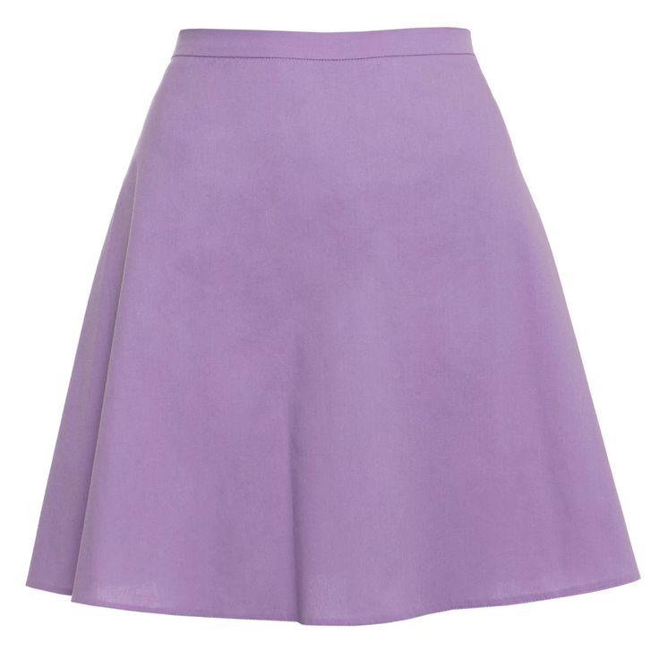 Luna Mini Skirt Lilac | Roses Are Red | Wolf & Badger Fitted A-line Skort For Spring, Elegant Mini Cotton Skort, Elegant Cotton Mini Skort, Elegant Cotton Mini Length Skort, Elegant Cotton Lined Mini Skirt, Cotton A-line Mini Skirt For Spring, Elegant Cotton Lined Skort, Chic Fitted Cotton Mini Skirt, Elegant Cotton Skort With Lined Skirt