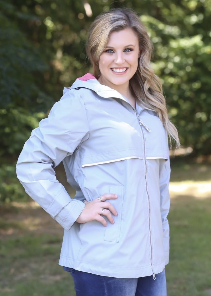 When it rains cats and dogs, Girlie Girl Originals can keep your tail dry! Wind and waterproof with heat-sealed seams to keep out wind and rain. Girlie Girl, Waterproof Rain Jacket, Charles River, Hooded Rain Jacket, Wind And Rain, Active Jacket, When It Rains, Cats And Dogs, High Fashion