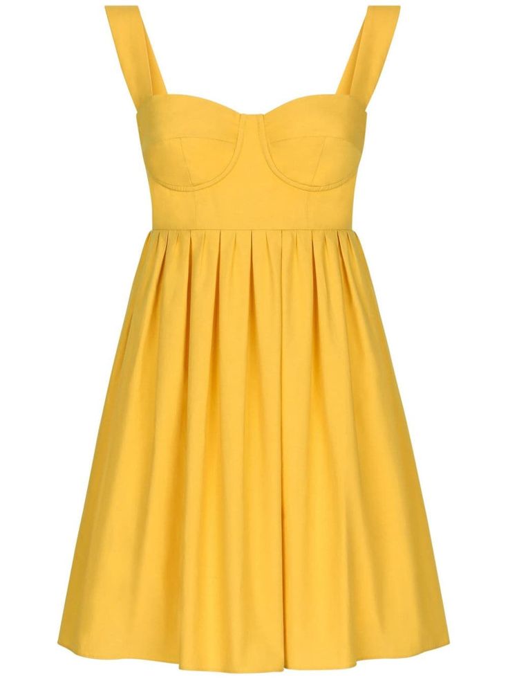 Yoko London, City Dress, Dress Yellow, Summer Beach Wear, Sweetheart Neck, Lady Dior, Yellow Dress, Mustard Yellow, Cotton Dress