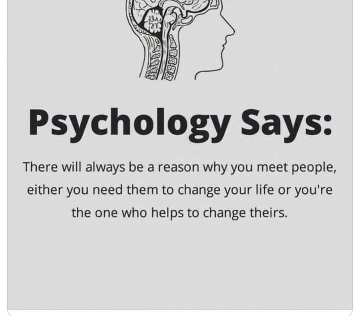 a poster with an image of a person's head and the words, psychology says