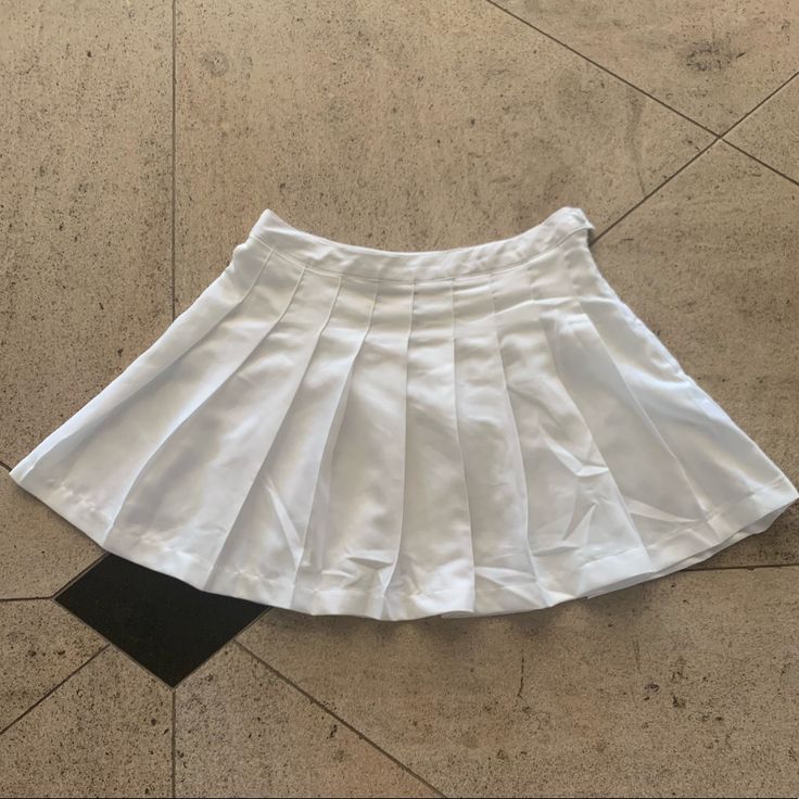 This Skirt Is So Cute And Trendy!! It Is Brand New With Tags! It Has A Zipper Closure With A Small Button At The Top It Is Very Comfortable Too! Size Medium Casual Flared Pleated Skirt For School, Casual School Pleated Flared Skirt, Casual Pleated Skirt For School, Casual Flared Pleated School Skirt, Casual Tennis Skirt For School In Summer, Trendy Flared School Skirt, Trendy Flared Skirt For School, Trendy Skirted Skort For School, Trendy Pleated Skirt For School