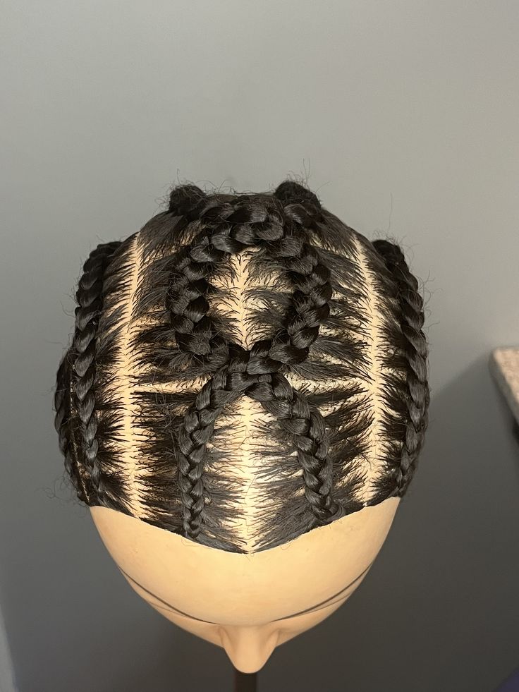 Manaquin Head Hairstyles Black, Braids On Mannequin Head, Maniquin Head Hairstyle, Mannequin Hairstyles Braids, Manikin Hairstyles, Hairstyles For Mannequin Heads, Learn Braids, Mannequin Head Hairstyles, Cornrow Tutorial