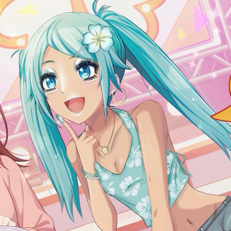 GYARU MIKU !!! Gyaru Hatsune Miku, Card Edits Pjsekai, Gyaru Miku, Gyaru Icon, Project Sekai Cards, Gyaru Anime, Miku Pfp, Miku Icon, Card Edit