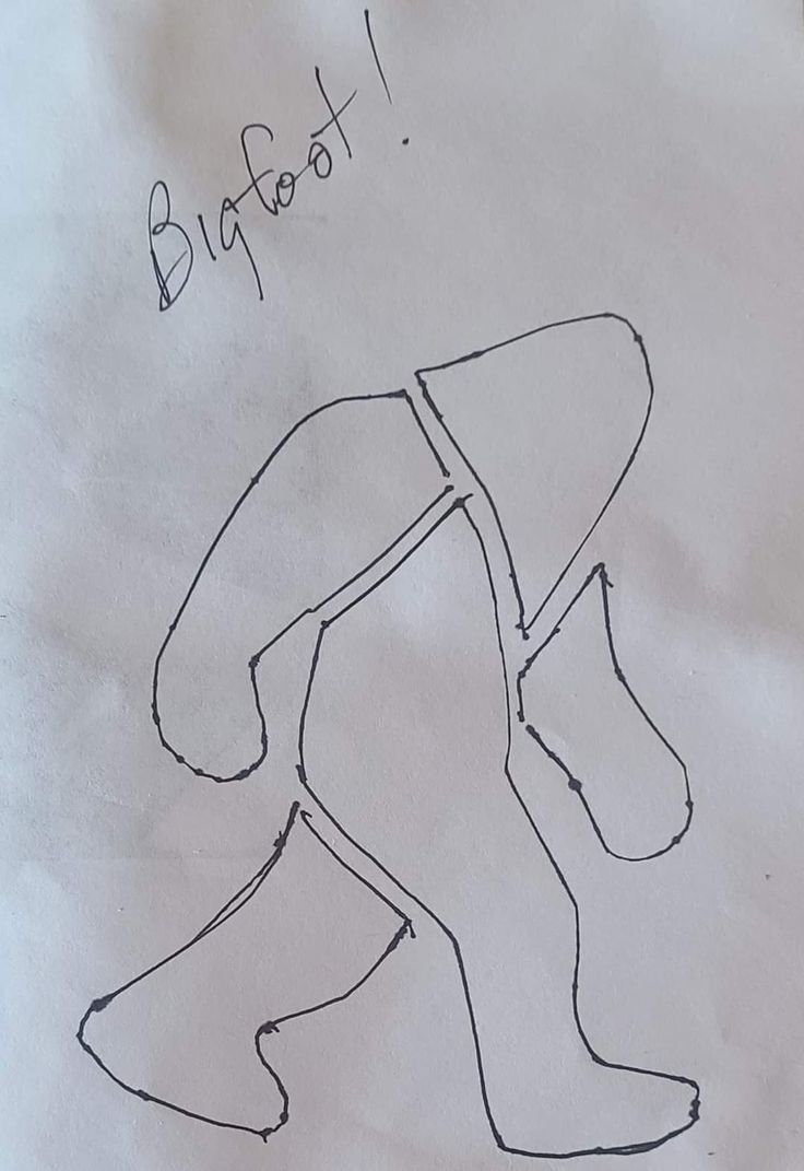 a drawing of a person's shoe with the word blaafoot on it