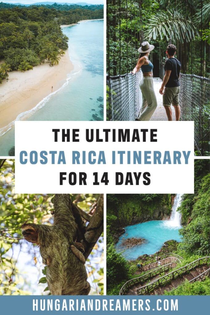 The Ultimate Costa Rica Itinerary for 14 Days Costa Rica Road Trip, Costa Rica Pacific Coast, Costa Rica Itinerary, Cost Rica, Central America Destinations, Latin America Travel, Arenal Volcano, Visit Costa Rica, Central America Travel