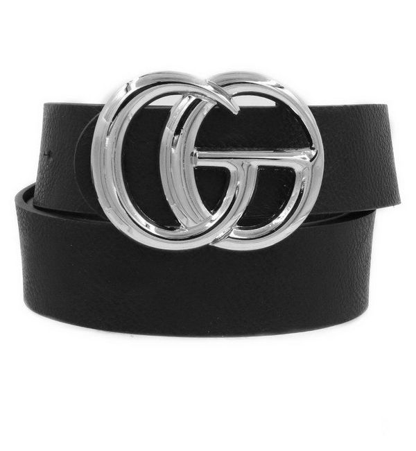 A simple twist on a classic Gucci style belt for women. Same look and feel, but without the hefty price tag. They feature a gorgeous faux leather strap and a fashion buckle! Model Info: Models are 5'7", Size 2 Sizing: 24-32 Belt Length Measures: 43" Belt Width Measures: 1" Gg Belt, Gucci Style, Luxury Belts, Belt For Women, Gucci Fashion, Fashion Belts, Brown Leopard, Womens Clothing Stores, Leather Buckle