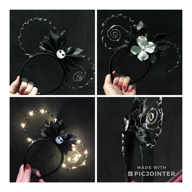 Micky Ears, Mickey Mouse Headband, Diy Disney Ears, Disney Ears Headband, Diy Mickey Ears, Forest Theme Wedding, Cute Disney Outfits, Halloween Travel, Disney Mickey Ears