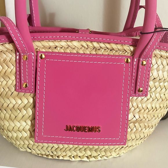 Jacquemus Le Petit Panier Soli Jacquemus Bag, Dust Cover, Handles, Stain, Handbags, Closet