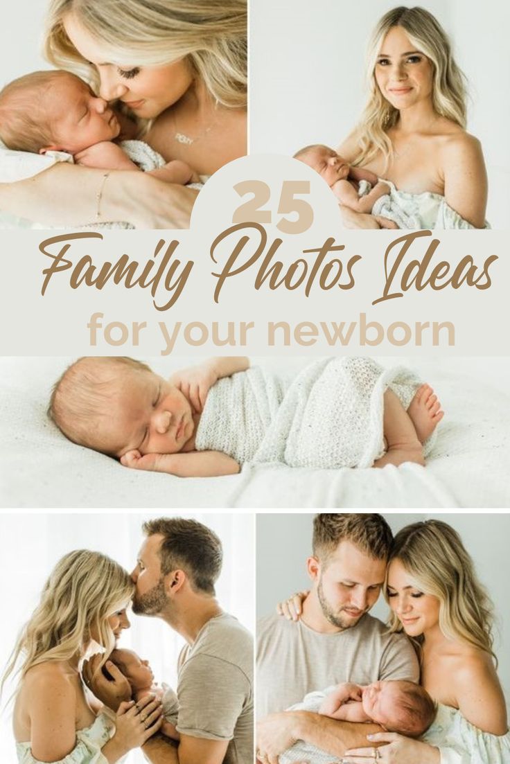 the 25 family photos ideas for your newborn