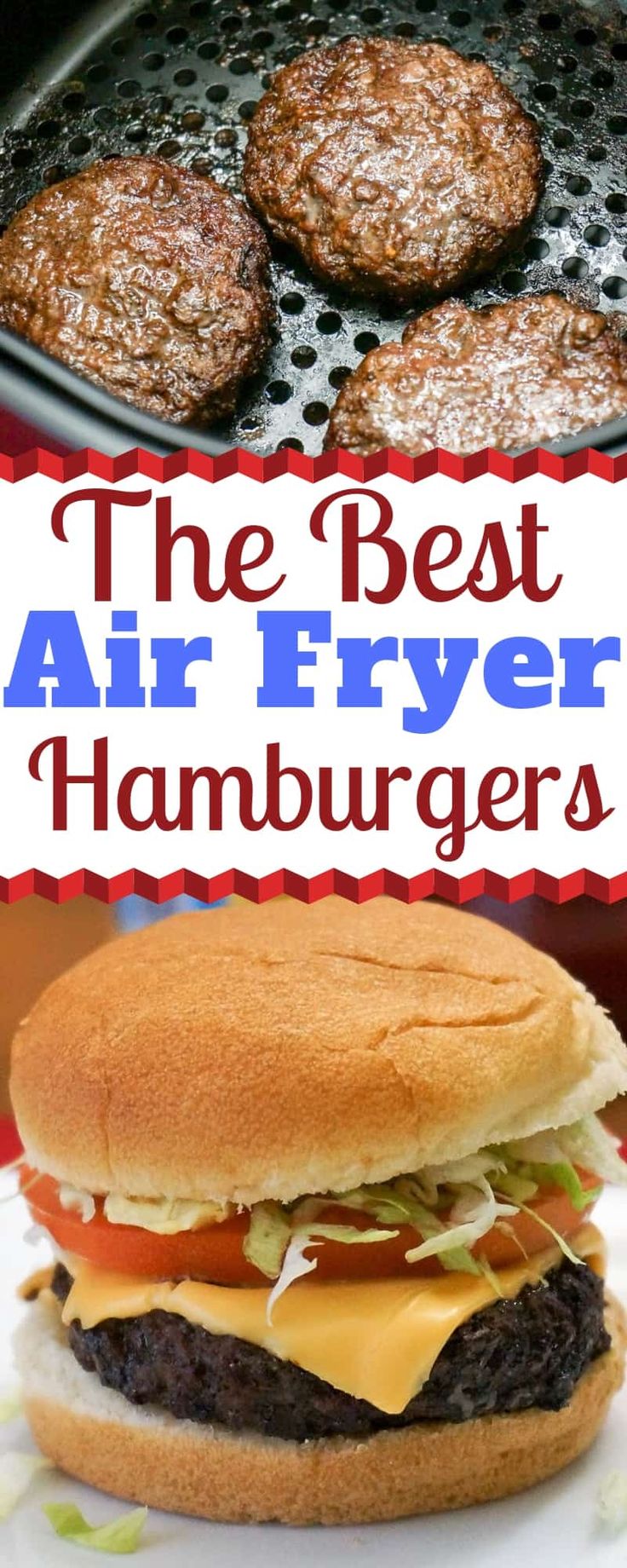 the best air fryer hamburgers