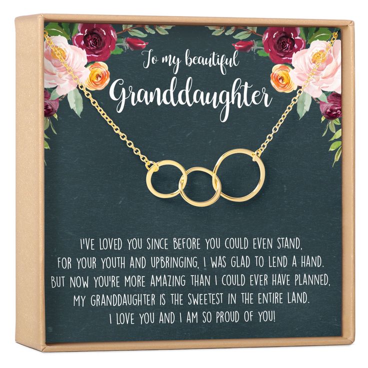 Granddaughter Necklace Confirmation Sponsor, Godmother Necklace, Grandmother Necklace, Dear Ava, Granddaughter Necklace, Mother Daughter Necklace, Sister Necklace, Godmother Gifts, 1 Rose