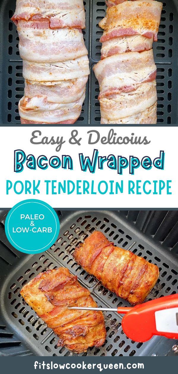 bacon wrapped pork tenderloin recipe on the grill