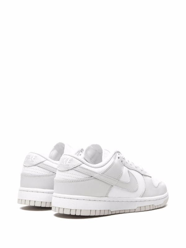 Nike Dunk Low "Photon Dust" Sneakers - Farfetch Swoosh Logo, Low Sneakers, Nike Dunk Low, Nike Cortez Sneaker, Dunk Low, Nike Dunk, Nike Air Force Sneaker, Nike Dunks, Sneakers White