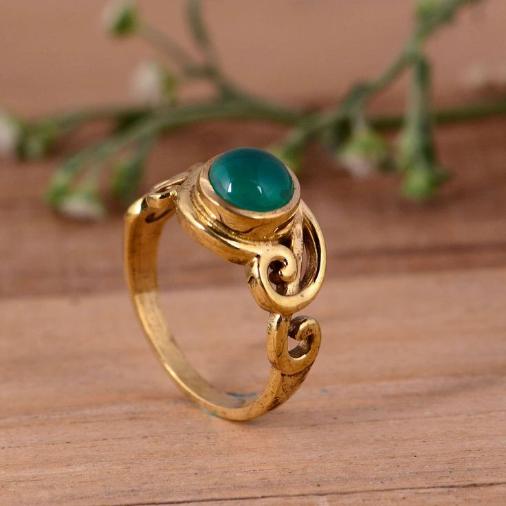 Green onyx Ring, Natural Green Onyx Gemstone Ring, 925 Sterling Silver Ring, 14k Gold Designer Ring For Women, Wedding Ring, Gift For her Dimension :- JEWELRY CATEGORY:- HANDMADE RING STONE NAME:- onyx STONE SHAPE:- Round METAL: - STERLING SILVER RING SIZE:- ALL SIZES AVAILABLE PURTY:- 925 Shipping:- All the parcels will be shipped with in 1-2 days of purchase... Payment:- We accept payment through PAYPAL only.... I make every effort to picture each item as realistic as I can but colors can be s Round Brass Ring With Gemstone, Brass Round Rings With Gemstones, Brass Rings With Birthstone For Anniversary, Brass Anniversary Rings With Birthstone, Anniversary Brass Rings With Birthstone, Brass Gemstone Rings For Anniversary, Anniversary Brass Ring With Gemstone, Anniversary Brass Rings With Gemstone, Anniversary Brass Gemstone Rings