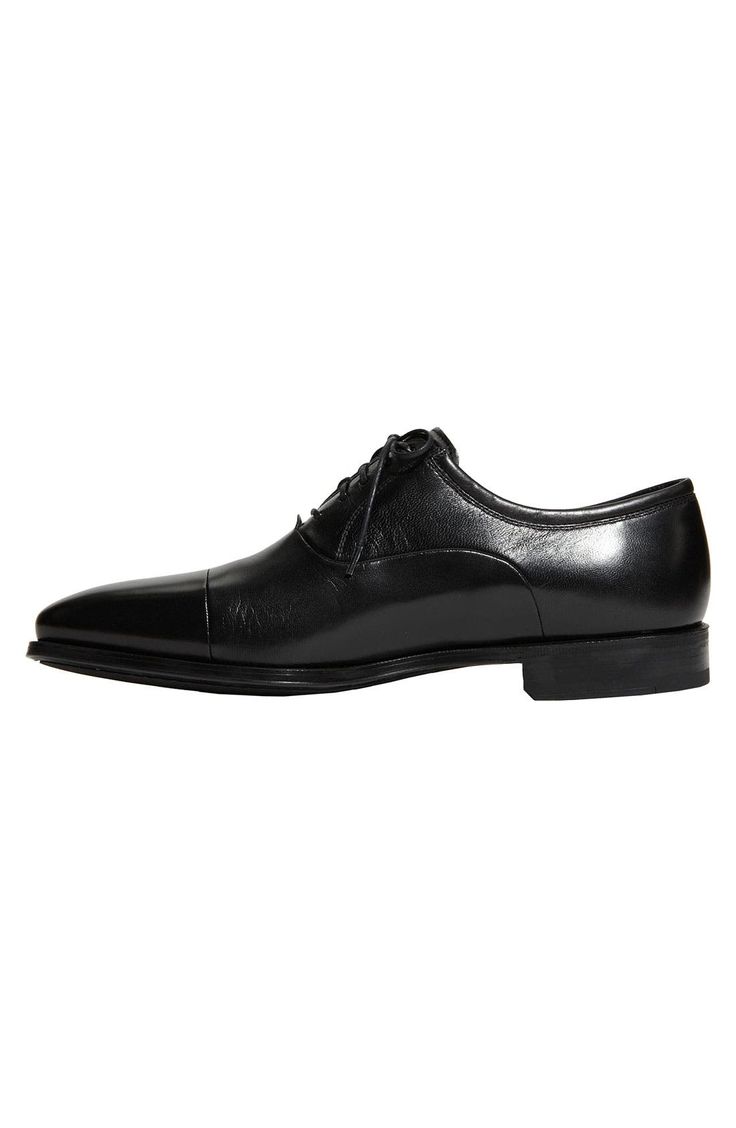 A handsome cap-toe oxford is crafted in Spain with an upper of soft, supple nappa leather and an insole with extra cushioning. Style Name:Magnanni 'Federico' Oxford. Style Number: 342587. Formal Lace-up Shoes With Goodyear Welted Cap Toe, Formal Lace-up Shoes With Goodyear Welt And Cap Toe, Timeless Cap Toe Dress Shoes For Derby, Business Casual Goodyear Welted Cap Toe Oxfords, Timeless Cap Toe Leather Shoes For Derby, Classic Cap Toe Lace-up Shoes With Rubber Sole, Timeless Cap Toe Oxfords For Business Casual, Business Casual Cap Toe Oxfords With Rubber Sole, Semi-formal Cap Toe Oxfords With Rubber Sole