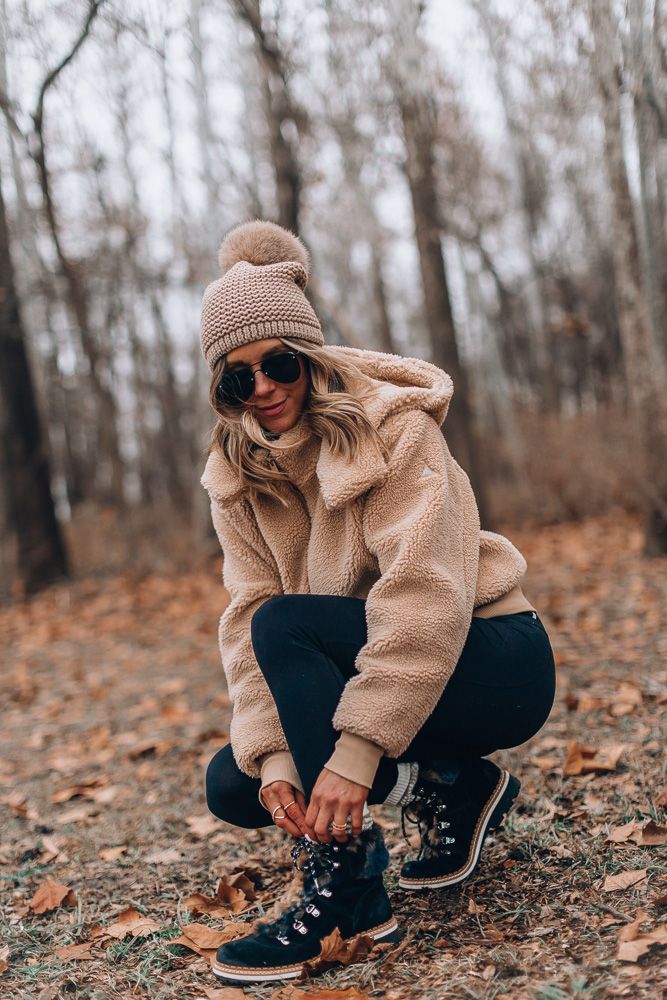 Best of Teddy Coats | Cella Jane Snow Day Outfit, Colorado Trip, Outfits Cold, Cella Jane, Hiking Outfits, Fall Fashion Coats, Fall Winter Coat, Hiking Outfit Women, Snow Gear