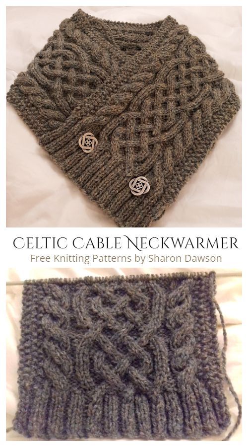 the knitting pattern for this scarf is easy to knit