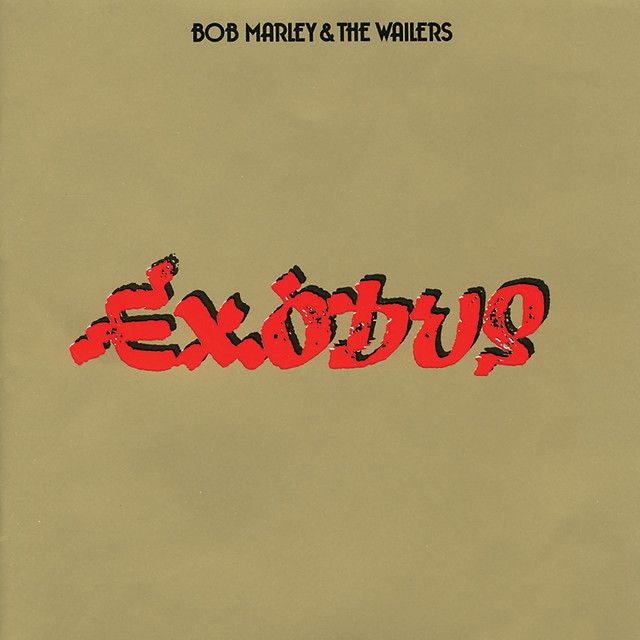 an album cover with the word extru in red ink on a beige background